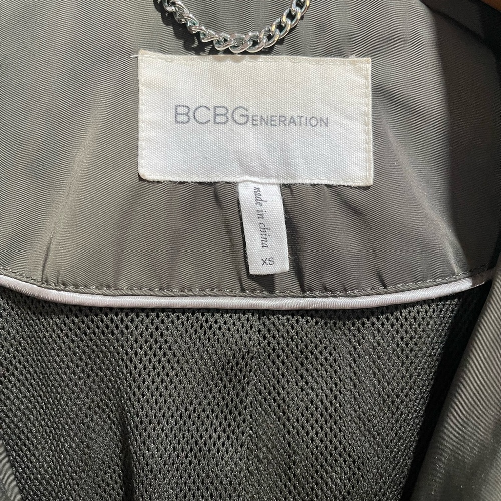 Bcbgeneration Olive Jacket With Chain Detail - image 3